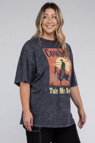 Cowboy Take Me Away Graphic Top