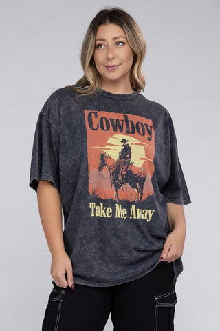 Cowboy Take Me Away Graphic Top