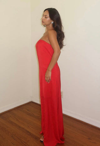 Rosie Strapless Maxi Dress