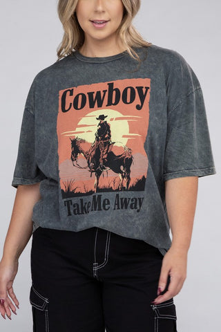 Cowboy Take Me Away Graphic Top